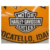 VIEW 3 30IN PORC. HARLEY DAVIDSON SIGN