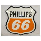 30IN DS PORC. PHILLIPS 66 SHEILD