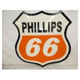 VIEW 2 SIDE 2 PORC. PHILLIPS 66 REPLICA SIGN