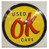 VIEW 2 SIDE 2 30IN PORC. OK REPLICA SIGN