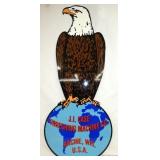 26X60 HEAVY METAL J.I. CASE EAGLE SIGN