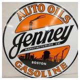 26IN. PORC. JENNEY AUTO OILS GASOLINE