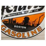 VIEW 2 CLOSE UP BOSTON JENNEY GASOLINE REPLICA SIGN