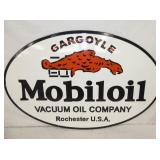32X21 DS PORC. MOBILOIL SIGN