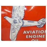 VIEW 2 CLOSE UP  REPLICA SIGN W/AIRPLANE