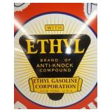 VIEW 2 CLOSE UP ETHYL REPLICA SIGN