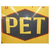 VIEW 2 CLOSE UP PET REPLICA SIGN