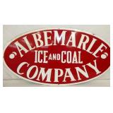 36X29 DS PORC. ALBEMARLE ICE/COAL CO.