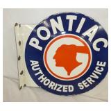 24IN. PONTIAC AUTH. SERVICE FLANGE SIGN