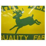 VIEW 2 CLOSE UP John Deere REPLICA SIGN