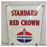 12X15 PORC. STANDARD RED CROWN PUMPPLATE