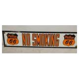18X4 PORC. NO SMOKING PHILLIPS 66 REPLICA SIGN 