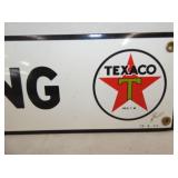 VIEW 2 CLOSE UP TEXACO REPLICA SIGN 