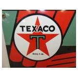 VIEW 2 CLOSE UP TEXACO REPLICA PUMP PLATE 