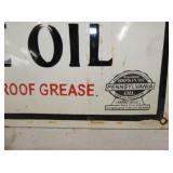 VIEW 2 PENNSYLVANIA OIL REPLICA SIGN 