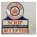 VIEW 4 SIDE 2 45X40 DS RED CROWN SIGN 