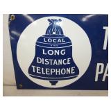 VIEW 2 CLOSE UP LEFTSIDE REPLICA SIGN W/BELL 