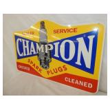 VIEW 2 RIGHTSIDE REPLICA SIGN W/SPARKPLUG 