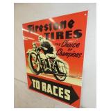 VIEW 2 RIGHTSIDE FIRESTONE  REPLICA SIGN