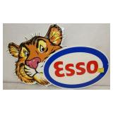 20X13 HEAVY METAL ESSO TIGER SIGN 