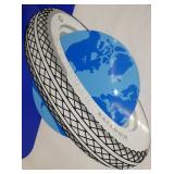 VIEW 2 CLOSE UP W/GLOBE & TIRE 