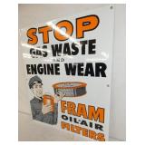 VIEW 2 RIGHTSIDE FRAM REPLICA SIGN