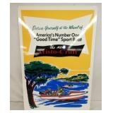 20X30 PORC. ARISTO-CRAFT SPORTBOAT SIGN