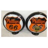 13IN. PHILLIPS 66 REPLICA PUMP GLOBES