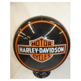 13IN. HARLEY DAVISON MOTORCYCLES GLOBE