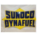 30X19 PORC. SUNOCO DYNAFUEL DIECUT SIGN