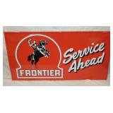 38X18 FRONTIER SERVICE AHEAD SIGN