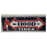 42X14 EMB. HOOD TIRES REPLICA SIGN 