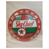 12IN. SKY CHIEF TEXACO REPLICA THERM.
