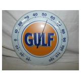 12IN.  GULF REPLICA THERMOMETER