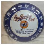 12IN. GULFPRIDE MARINE MOTORS OIL THERM.