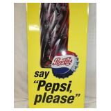 VIEW 3 BOTTOM REPLICA PEPSI SIGN W/CAP