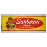 14X42 EMB. METAL SUNBEAM BREAD SIGN