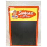 20X28 SUNBEAM BREAD REPLICA MENU BOARD