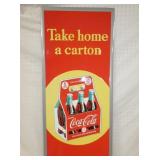 VIEW 2 TAKE HOME A CARTON COKE SIGN