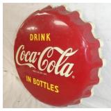 VIEW 2 RIGHTSIDE COCA COLA CAP SIGN