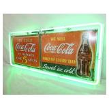 VIEW 2 RIGHTSIDE REPLICA COKE SIGN