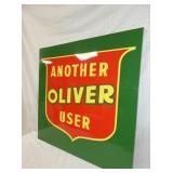 VIEW 4 RIGHTSIDE 34X34 OLIVER SIGN