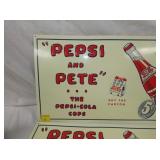 VIEW 3 PEPSI & PETE REPLICA SIGNS