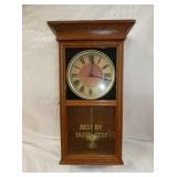 12X24 ROYAL CROWN COLA HANGING CLOCK