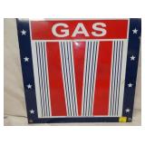 VIEW 3 BOTTOM 18X24 PORC. DIXIE GAS SIGN