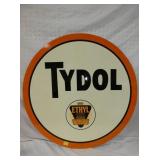 30IN. HEAVY METAL TYDOL HANDPAINTED SIGN