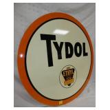 VIEW 3 LEFTSIDE 30IN. TYDOL REPLICA SIGN