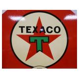 VIEW 3 CLOSE UP TEXACO HANDPAINTED SIGN