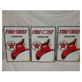 12X18 PORC. FIRE CHIEF PUMP PLATES
