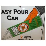 VIEW 2 CLOSE UP TEXACO REPLICA SIGN